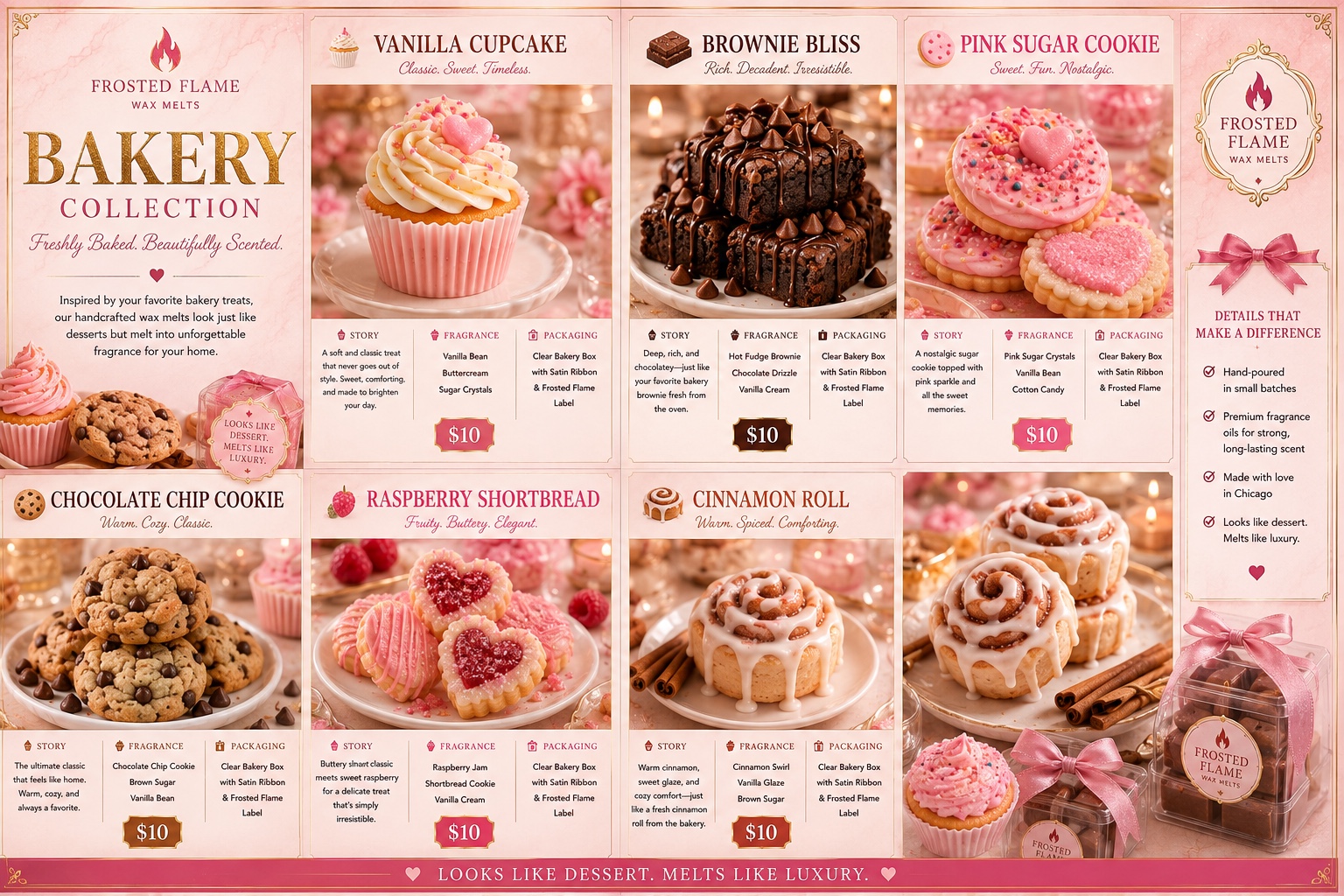 Specialty Dessert Melt by Frosted Flame