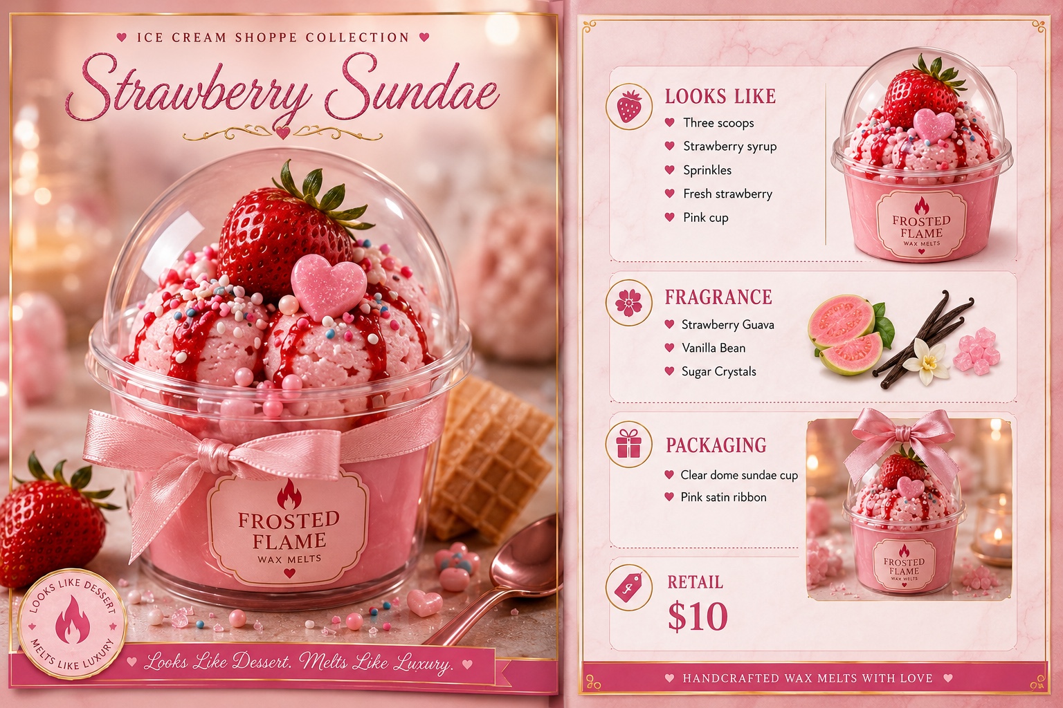 Ice Cream Shoppe Cup by Frosted Flame